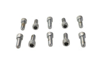 HARLEY Allen Socket Cap Bolt Knurled Chrome 5/16 inch X 3/4 inch Fits 0-  All, Models