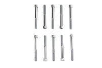 HARLEY Inbusschraube gerändelt Chrom 3/8 Zoll X 3-1/2 Zoll Passend für 0- Alle Modelle