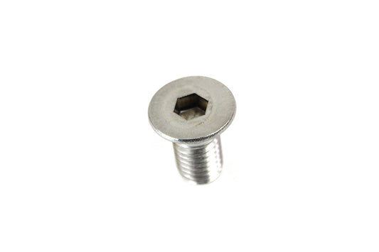 HARLEY Sechskant-Flachkopfschraube Edelstahl 1/2 Zoll-13 x 1 Zoll Passend für 0- Alle, Modelle