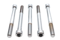 HARLEY Allen Socket Cap Bolt Knurled Chrome 5/16 inch x 3-1/4 inch Fits 0-  All, Models