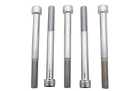 HARLEY Allen Socket Cap Bolt Knurled Chrome 5/16 inch x 3-1/4 inch Fits 0-  All, Models