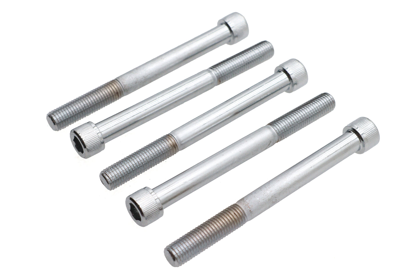 HARLEY Allen Socket Cap Bolt Knurled Chrome 5/16 inch x 3-1/4 inch Fits 0-  All, Models