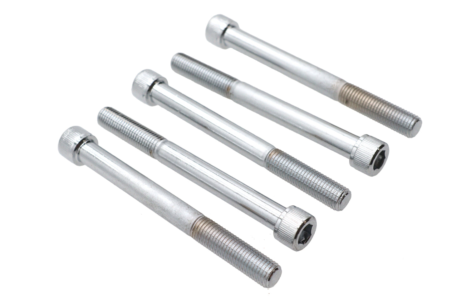 HARLEY Allen Socket Cap Bolt Knurled Chrome 5/16 inch x 3-1/4 inch Fits 0-  All, Models