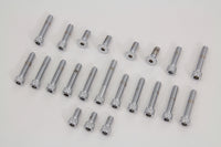 HARLEY Nocken- und Primärgehäuse Verchromtes Schrauben-Kit Passend für 1970–1984 FL, 1971–1984 FX,