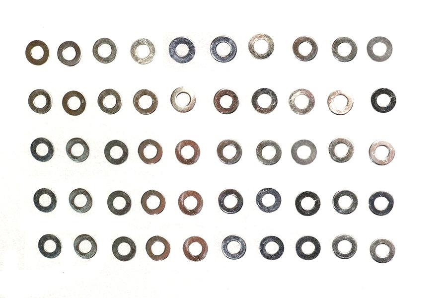 HARLEY Chrom-Unterlegscheiben 5/16 Zoll X 5/8 Zoll Passend für 0- Alle, Modelle