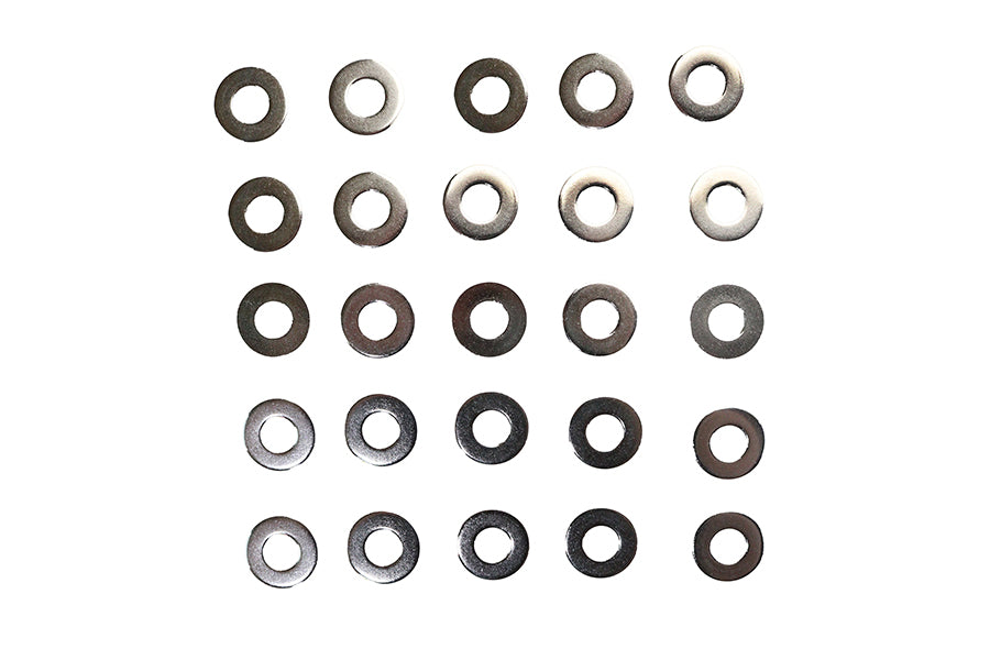HARLEY Chrom Unterlegscheiben 1/2 Zoll, extra dick Passend für alle Modelle
