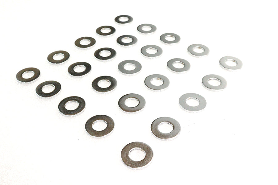 HARLEY Chrom Unterlegscheiben 1/2 Zoll, extra dick Passend für alle Modelle