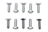 HARLEY Hex Cap Bolts Chrome 1/4 inch-28 X 3/4 inch Fits 0-  All, Models