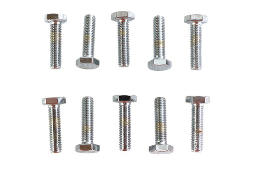ハーレー六角キャップボルト クローム 1/4インチ-28 X 1インチ 0-全モデル対応