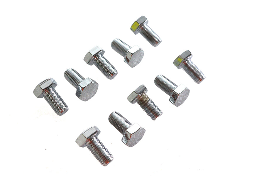 HARLEY Sechskantschrauben Chrom 5/16 Zoll x 5/8 Passend für alle Modelle