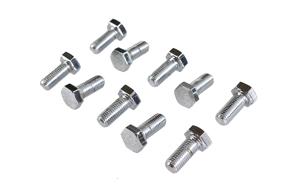 HARLEY Sechskantschrauben Chrom 5/16 Zoll x 3/4 Zoll Passend für 0- Alle, Modelle