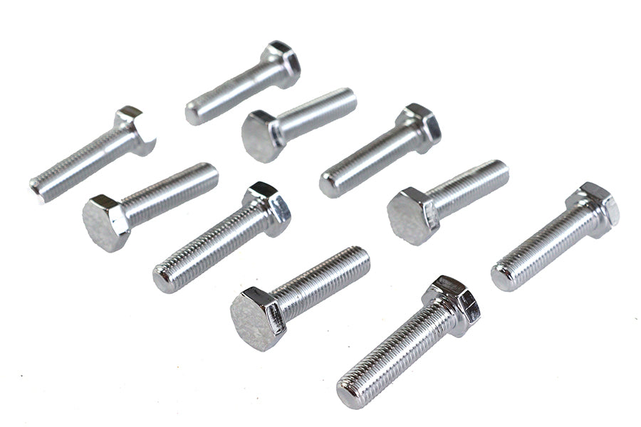 HARLEY Sechskantschrauben Chrom 5/16 Zoll x 1-1/4 Zoll Passend 0-  Alle, Modelle