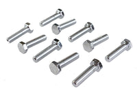 HARLEY Sechskantschrauben Chrom 5/16 Zoll x 1-1/4 Zoll Passend 0-  Alle, Modelle