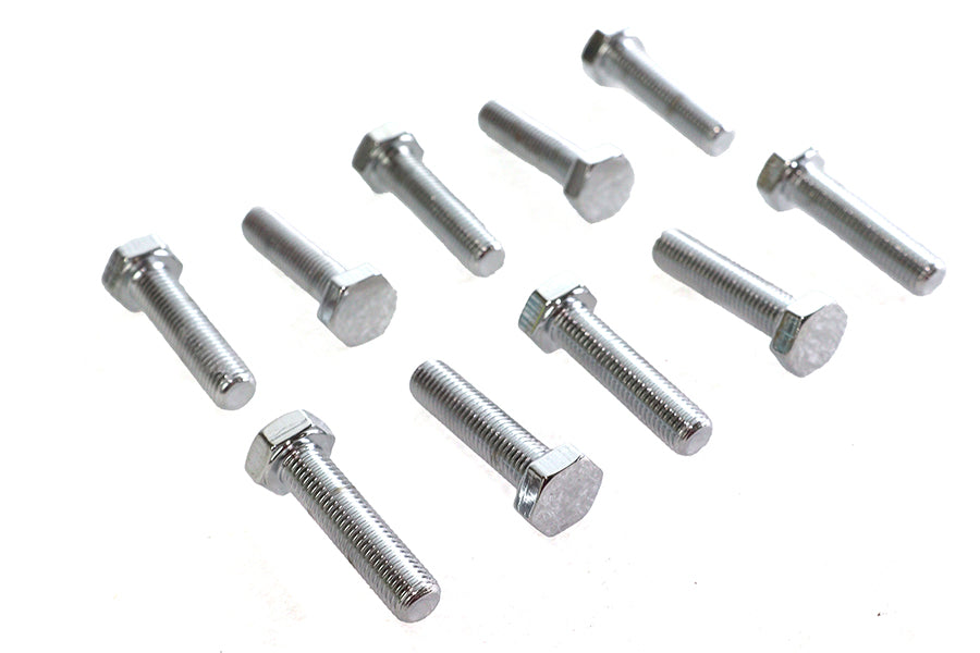 HARLEY Sechskantschrauben Chrom 5/16 Zoll x 1-1/4 Zoll Passend 0-  Alle, Modelle