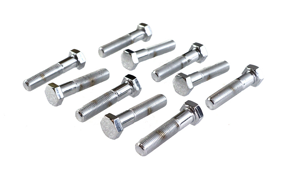 HARLEY Sechskantschrauben Chrom 3/8 Zoll x 1-3/4 Passend für 0- Alle Modelle