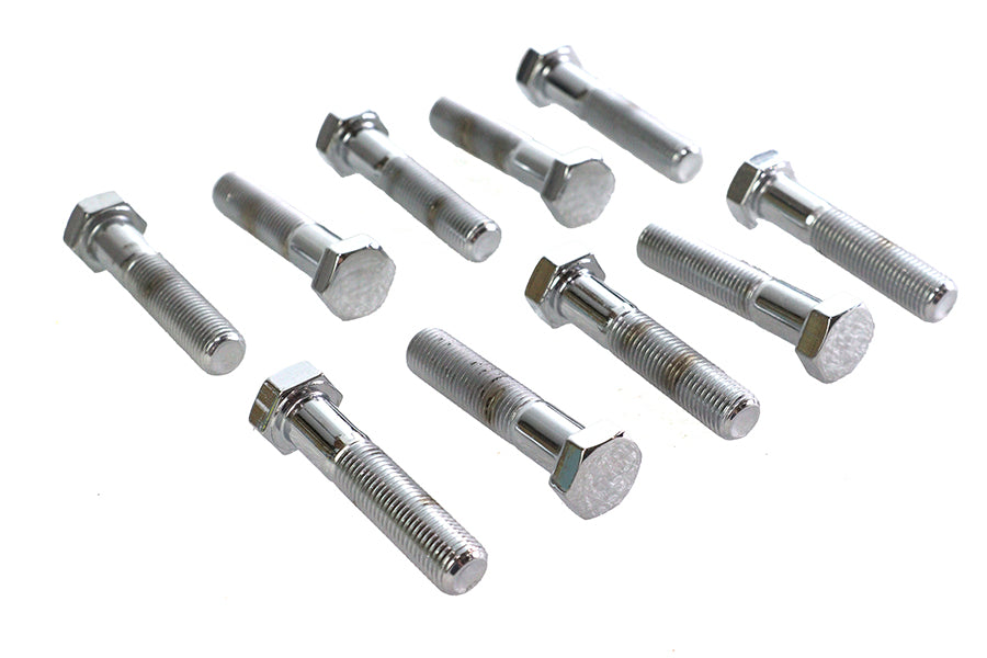 HARLEY Sechskantschrauben Chrom 3/8 Zoll x 1-3/4 Passend für 0- Alle Modelle