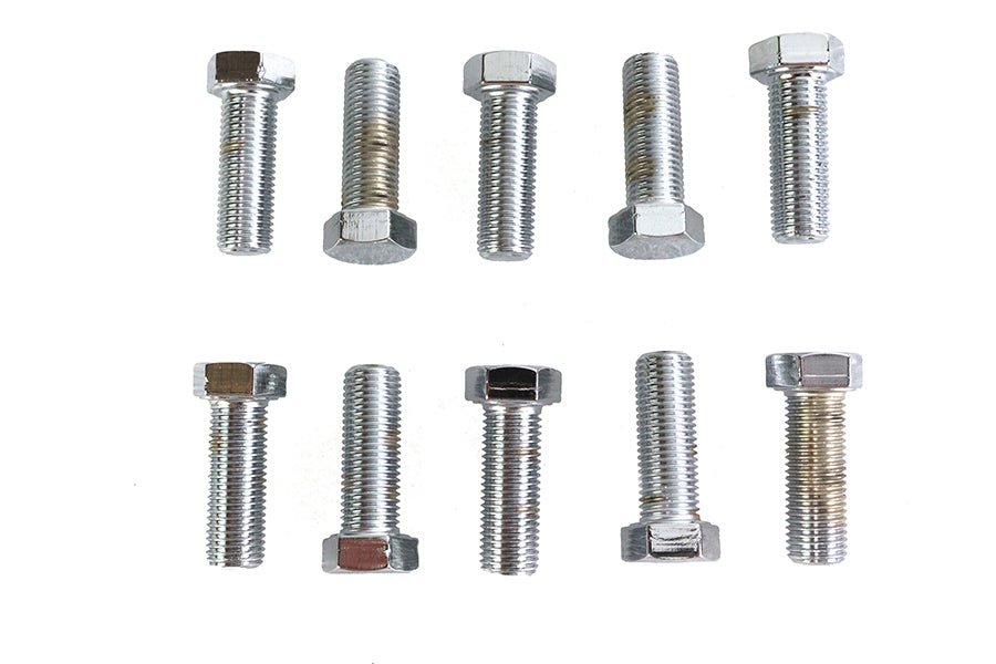 HARLEY Sechskantschrauben Chrom 7/16 Zoll x 1-1/4 Zoll Passend für 0- Alle, Modelle