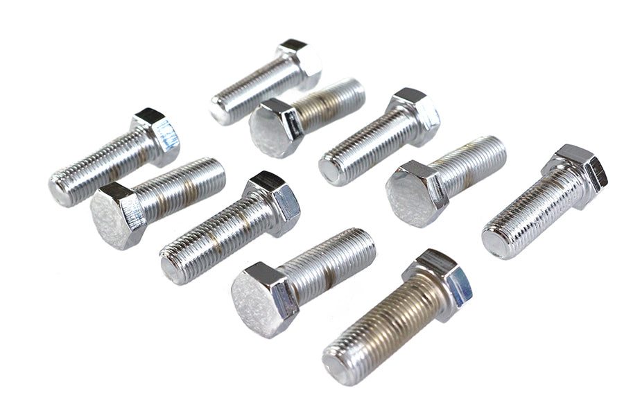 HARLEY Sechskantschrauben Chrom 7/16 Zoll x 1-1/4 Zoll Passend für 0- Alle, Modelle