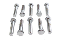 HARLEY Sechskantschrauben verchromt 1/2 Zoll x 2-1/4 Zoll Passend für 0- Alle Modelle