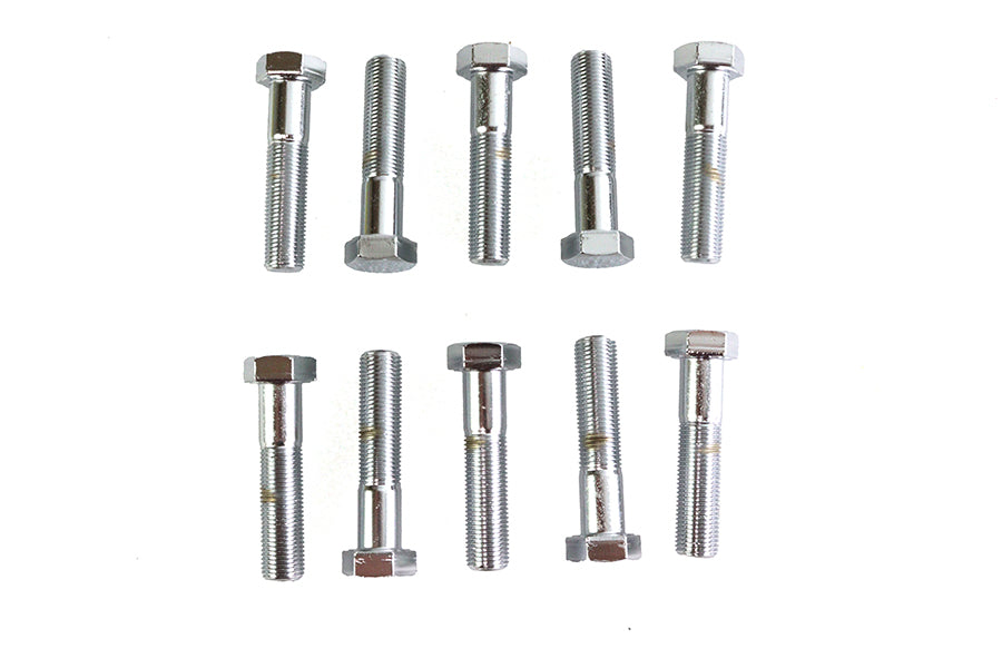 HARLEY Sechskantschrauben verchromt 1/2 Zoll x 2-1/4 Zoll Passend für 0- Alle Modelle