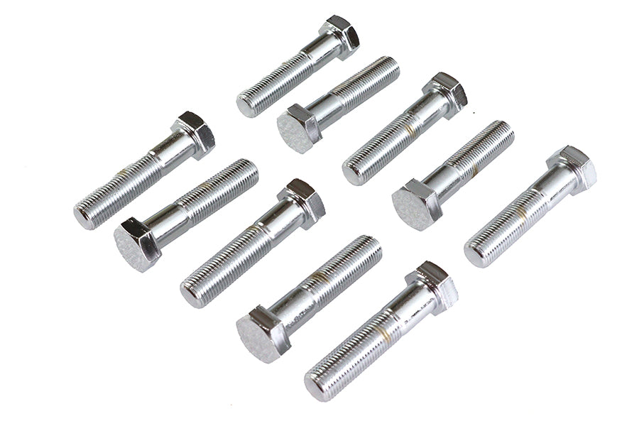 HARLEY Sechskantschrauben verchromt 1/2 Zoll x 2-1/4 Zoll Passend für 0- Alle Modelle