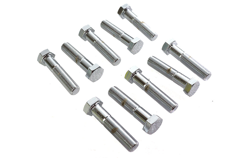 HARLEY Sechskantschrauben verchromt 1/2 Zoll x 2-1/4 Zoll Passend für 0- Alle Modelle
