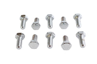 HARLEY Hex Cap Bolts Chrome 5/16 inch x 3/4 inch Fits 0-  All, Models