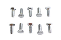 HARLEY Hex Cap Bolts Chrome 5/16 inch x 3/4 inch Fits 0-  All, Models