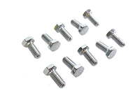 HARLEY Hex Cap Bolts Chrome 5/16 inch x 3/4 inch Fits 0-  All, Models