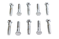 HARLEY Sechskantschrauben Chrom 5/16 Zoll x 1-1/2 Zoll Passend für 0- Alle, Modelle