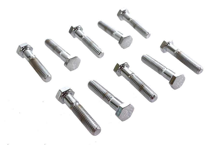 HARLEY Sechskantschrauben Chrom 5/16 Zoll x 1-1/2 Zoll Passend für 0- Alle, Modelle