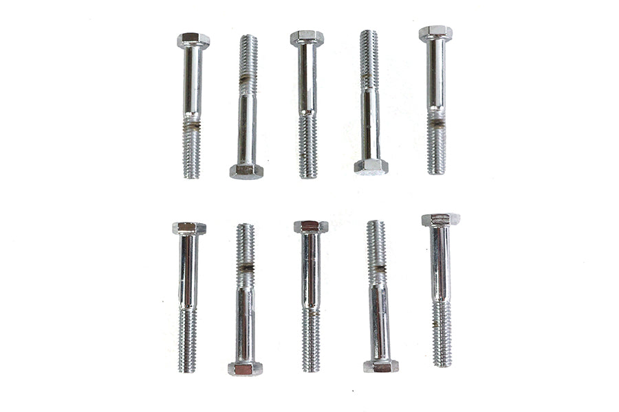HARLEY Sechskantschrauben Chrom 5/16 Zoll x 2-1/4 Zoll Passend für 0- Alle, Modelle