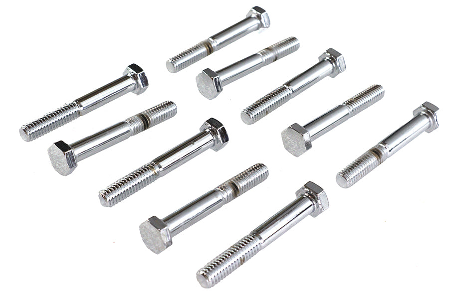 HARLEY Sechskantschrauben Chrom 5/16 Zoll x 2-1/4 Zoll Passend für 0- Alle, Modelle