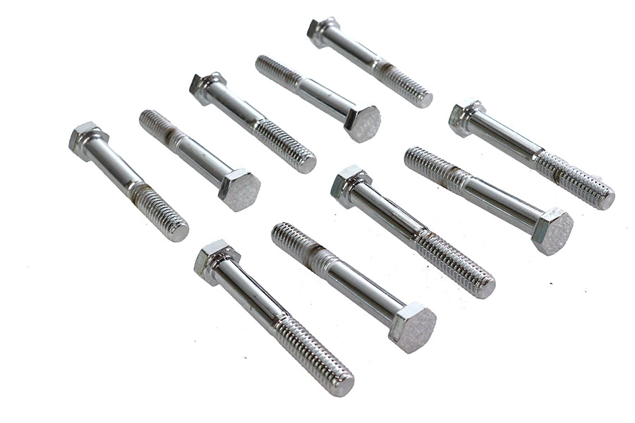 HARLEY Sechskantschrauben Chrom 5/16 Zoll x 2-1/4 Zoll Passend für 0- Alle, Modelle