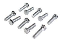 HARLEY Hex Cap Bolts Chrome 3/8 inch x 1-1/4 inch Fits 0-  All, Models