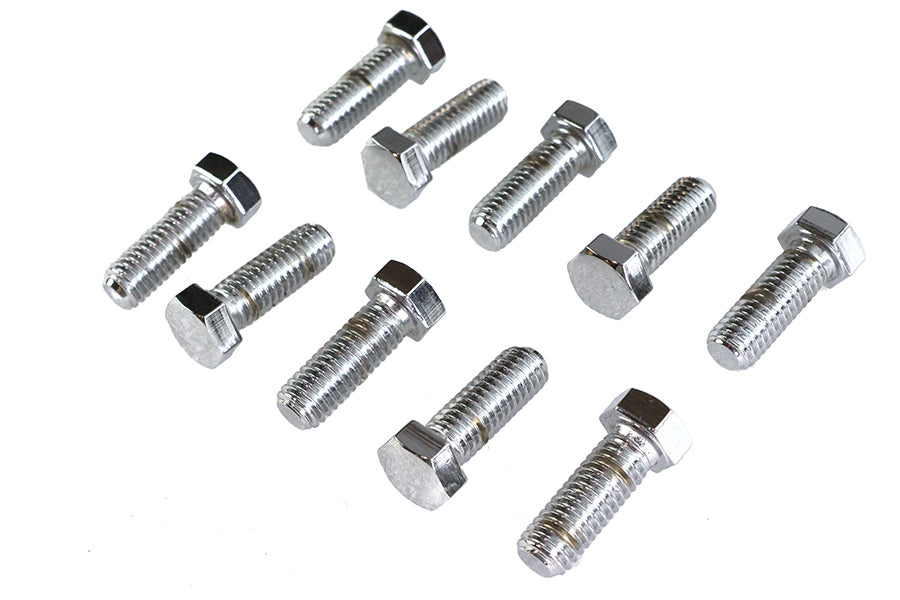 HARLEY Sechskantschrauben Chrom 7/16-14 X 1-1/4 Zoll Passend für 0-  Alle, Modelle
