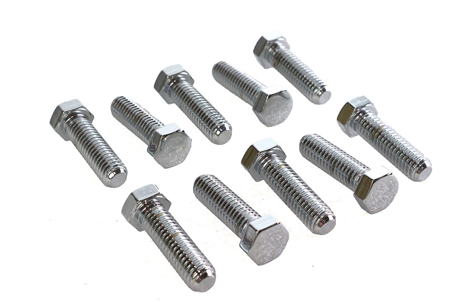 HARLEY Hex Cap Bolts Chrome 7/16-14 X 1-1/2 inch Fits 0-  All, Models
