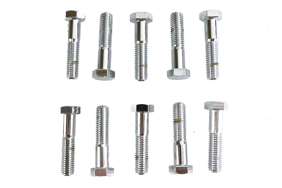 HARLEY Sechskantschrauben Chrom 1/2-13 X 2-1/4 Zoll Passend 0- Alle, Modelle