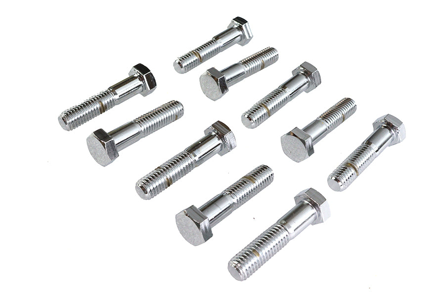 HARLEY Sechskantschrauben Chrom 1/2-13 X 2-1/4 Zoll Passend 0- Alle, Modelle