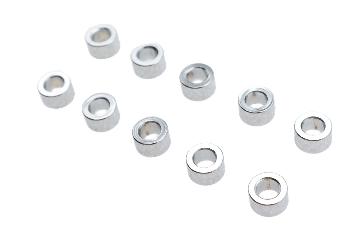 HARLEY Chrom-Abstandshalter 1/4 Zoll x 7/16 Zoll x 3/16 Zoll Passend für 0- Alle Modelle