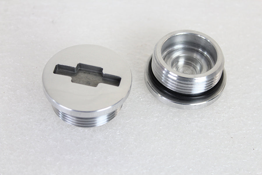 HARLEY Primärdeckel-Kappenset poliert passend für 1986-1990 XL,