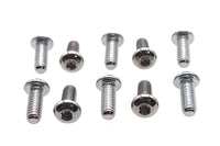 HARLEY Allen Zylinderkopfschraube Chrom 1/4 Zoll X 5/8 Zoll Passend für 1960-1984 FL,