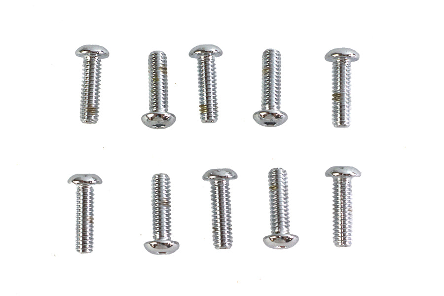 HARLEY Inbusschrauben Linsenkopf Chrom 1/4 Zoll X 7/8 Zoll Passend für 0- Alle, Modelle