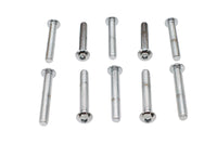HARLEY Allen Button Head Screws Chrome 1/4 inch X 1-3/4 inch Fits 0-  All, Models