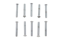 HARLEY Allen Button Head Screws Chrome 1/4 inch X 1-3/4 inch Fits 0-  All, Models