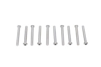 HARLEY Inbusschrauben Chrom 1/4 Zoll X 2-1/2 Zoll Passend für 0- Alle, Modelle