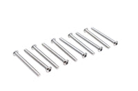 HARLEY Inbusschrauben Chrom 1/4 Zoll X 2-1/2 Zoll Passend für 0- Alle, Modelle