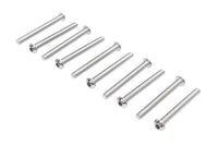 HARLEY Inbusschrauben Chrom 1/4 Zoll X 2-1/2 Zoll Passend für 0- Alle, Modelle