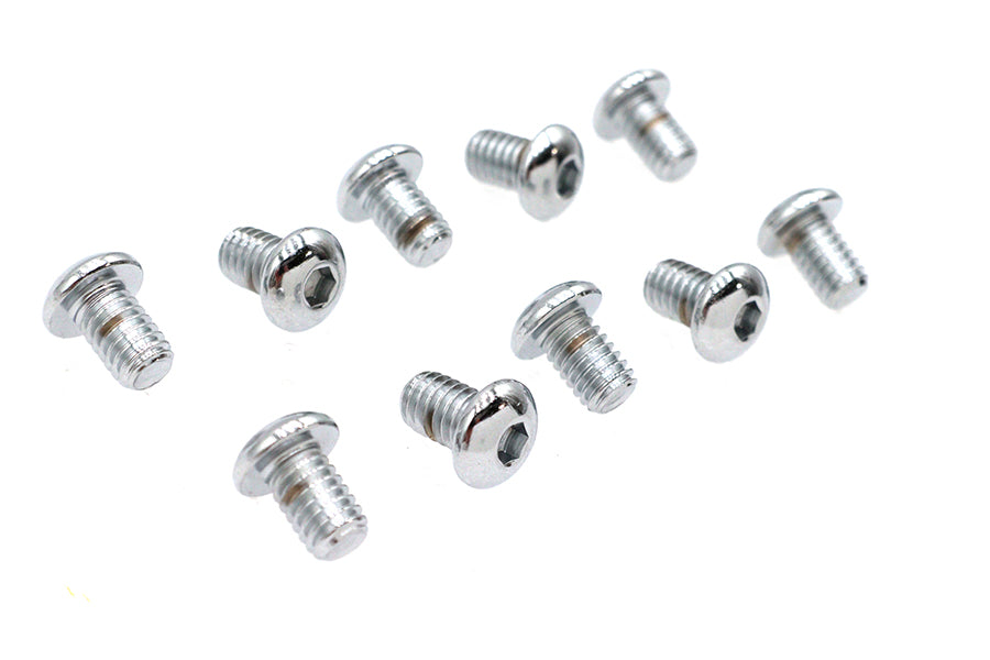 HARLEY Inbusschrauben Linsenkopf Chrom 5/16 Zoll X 1/2 Zoll Passend für 0- Alle, Modelle