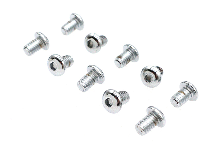 HARLEY Inbusschrauben Linsenkopf Chrom 5/16 Zoll X 1/2 Zoll Passend für 0- Alle, Modelle